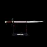 SWHZ-1012 Swordier HEMA Langes Messer | 60Si2Mn Spring Steel Sparring Sword for Fencing & Competition